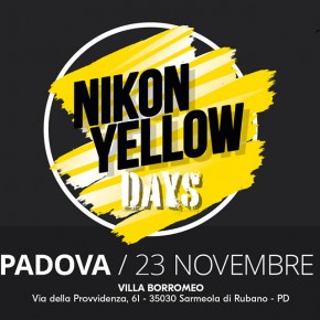 NIKON YELLOW DAYS | 23 NOVEMBRE | PADOVA